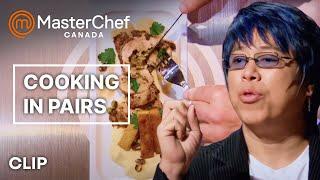 Collaboration in the Mystery Box Challenge | MasterChef Canada | MasterChef World