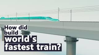 How did Japan build the world's fastest train? | World's fastest train - Bullet train | #japan