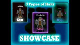 3 TYPES OF HAKI SHOWCASE | ONE PIECE PIRATE WRATH