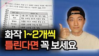 10분으로 화작 다 맞게 해드립니다.ㅣ화작푸는법, 화작공부법