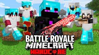 100 Players Simulate BATTLE ROYALE in Minecraft