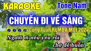 Chuyến Đi Về Sáng Karaoke Tone Nam Nhạc Sống Công Tuấn Bolero RUMBA MỚI NHẤT - Minh Đức Karaoke