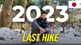 Last hike of the year II Mt Kongo II Indian in Japan