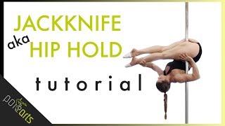 Jackknife aka Hip Hold Tutorial // Pole Dance Tutorial Deutsch