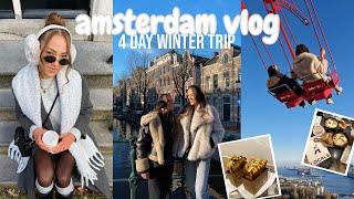 AMSTERDAM VLOG | 4 day itinerary, best places to go, food guide