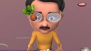 Gujarati Rhymes Collection For Children | ગુજરાતી કવિતા | 3D Gujarati Vegetables Songs Vol 2