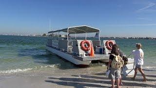 Shell Key Preserve trip by shuttle from Pass a Grill Beach FL in HD