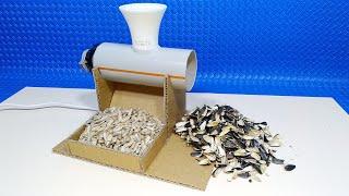 How to make a Sunflower seed cracking machine at home | DIY Kwaci Peeler