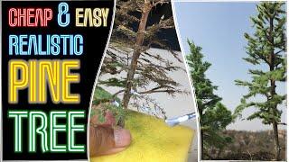 Cheap Model Pine Tree that Looks Awesome - Model Railroad How-to