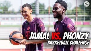 “No kidding, he's good!” | Jamal vs. Phonzy - Basketball Challenge 2.0 