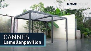 Allwetterschutz  | Lamellenpavillon Cannes (Produktvorstellung)