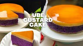 Ube Custard Cake Recipe |  Ube Leche Flan Cake ( Remake )