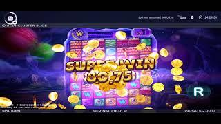 Max Win on Cluster Slide 2021 (10.000x)