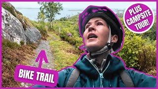 Trying some MTB TRAILS & Laxdale Holiday Park Tour in Stornoway | Outer Hebrides (Part 31) | VLOG 50