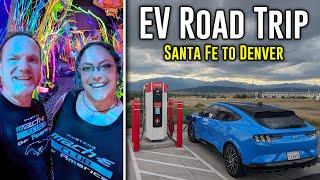 Mustang Mach-E Road Trip - Finishing 1,200 miles with EV charging and BlueCruise 1.3, and Meow Wolf