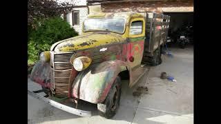 Building of a rat rod truck 1938 chevy first drive at the end of video