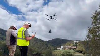 Meet the Drone Pilots Delivering Supplies Across North Carolina | Hurricane Helene