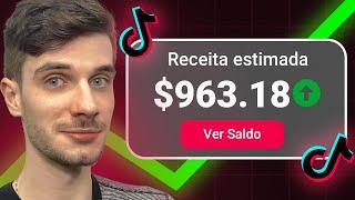  MONETIZADO EM 5 DIAS - COMO GANHAR DINHEIRO COM TIKTOK