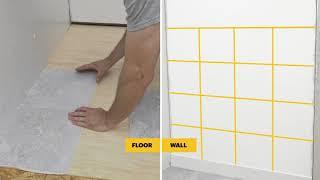 Peel and Stick Vinyl Tiles | 12 x 12 Universal Floor and Wall Tiles by Armstrong Flooring