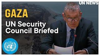 UNRWA Chief Briefs Security Council | United Nations