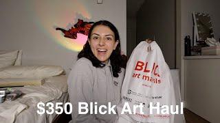 HUGE COLLEGE ART SUPPLY HAUL