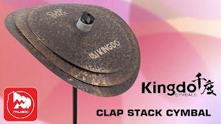 Тарелки KINGDO CLAP STACK CYMBAL || Моднейший клэп стек!