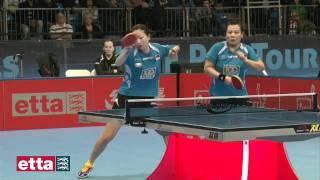 Joanna Parker & Kelly Sibley ENG v LI Jiawei & WANG Yuegu SIN - ITTF Pro Tour Grand Finals