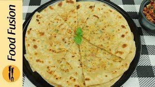 Aloo ka paratha with Instant Gajar ka achar Recipe By Food Fusion