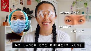 my laser eye surgery experience vlog