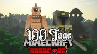 Ich überlebe 100 Tage im MITTELALTER in Hardcore Minecraft