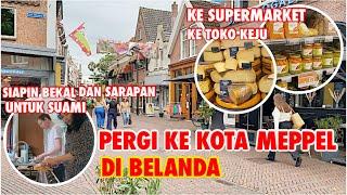 HIDUPKU DI BELANDA | IKUT SUAMI PERGI KE KOTA UNTUK BELANJA DI SUPERMARKET