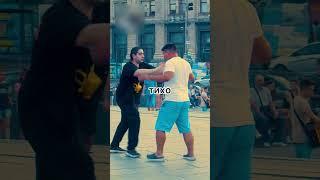 Enzo:Мы с подругой решили проверить реакцию людей! Чуть не отхватили.Социальный эксперимент!#shorts