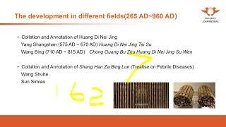 270. UJ online lectures:8  The History Of Chinese Medicine And Acupuncture