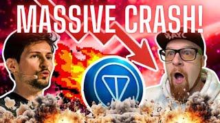 Toncoin MASSIVE CRASH! (CEO Pavel Durov ARRESTED!)