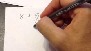 What is 8+5? 2nd Grade Common Core Math