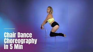 Learn A Chair Dance Choreography in 5 Min | Burlesque