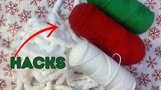 Watch Yarn Become Stunning Christmas Decor!