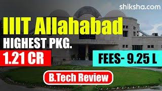 IIIT Allahabad (IIITA) BTech Review | Fees, Admission, Placements, Cutoff