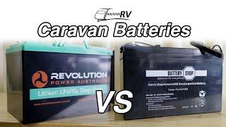 AGM vs LITHIUM - Caravan Battery Comparison