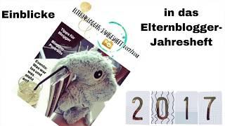 Ein Blick in das Elternblogger-Jahresheft