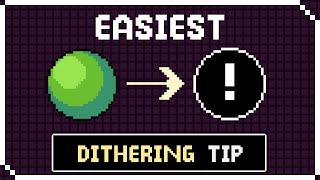 DITHERING - Tip for Pixel Art Beginners!