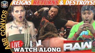  WWE Raw LIVE Stream | Roman Spears & Stomps EVERYONE! - Full Watch Along & Review 3/10/25