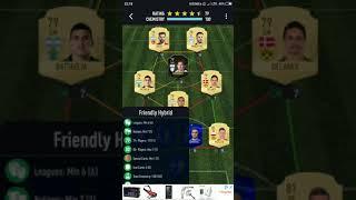 PACYBITS SBC FUT 19 KYLE WALKER Friendly Hybrid Easy Squad