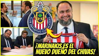 ¡TERREMOTO en GUADALAJARA! MARINAKIS prepara COMPRA MILLONARIA de CHIVAS | noticias del chivas hoy