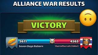 Seven Days Reborn 7DR vs Thai Coffee Cafe  - Jun 17 2024 Savaş ️ Empires and Puzzles Alliance War