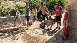 The secrets of building thatched houses in the heart of Iran's nature