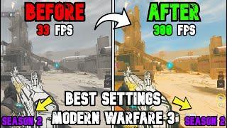 Best PC Settings for COD Modern Warfare 3 SEASON 2 - (Optimize FPS & Visibility)