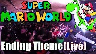 Mario Ending - Super Mario World Ft. Pokérus & Link Ludópata (Live At Ñoñoparty 2) // Jazztick