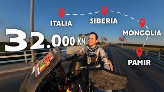 TORNIAMO in ITALIA dopo 32.000km  MA FINISCE tutto QUI?  E4 E8 giro del mondo in moto.