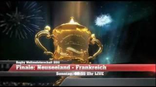 Rugby World Cup 2011 Finale live im Schweizer Sportfernsehen SSF